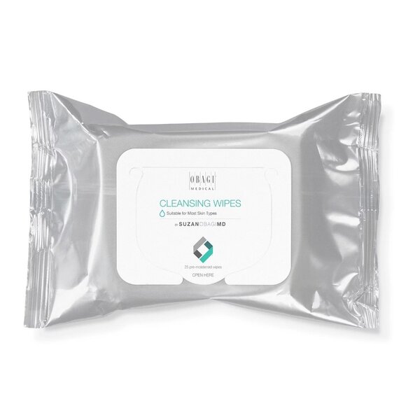 Skincare Obagi SUZANOBAGIMD On The Go Hypoallergenic Facial Cleansing Wipes 25 i - Picture 1 of 2